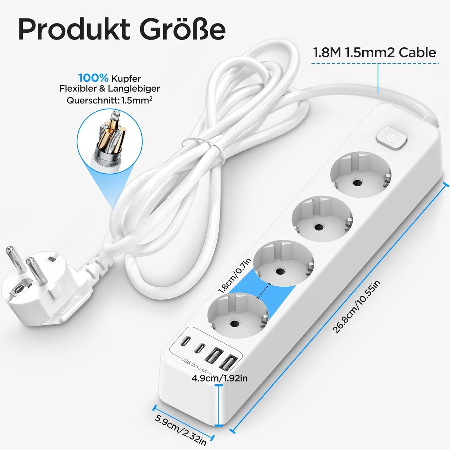 Beizkna Power Strip