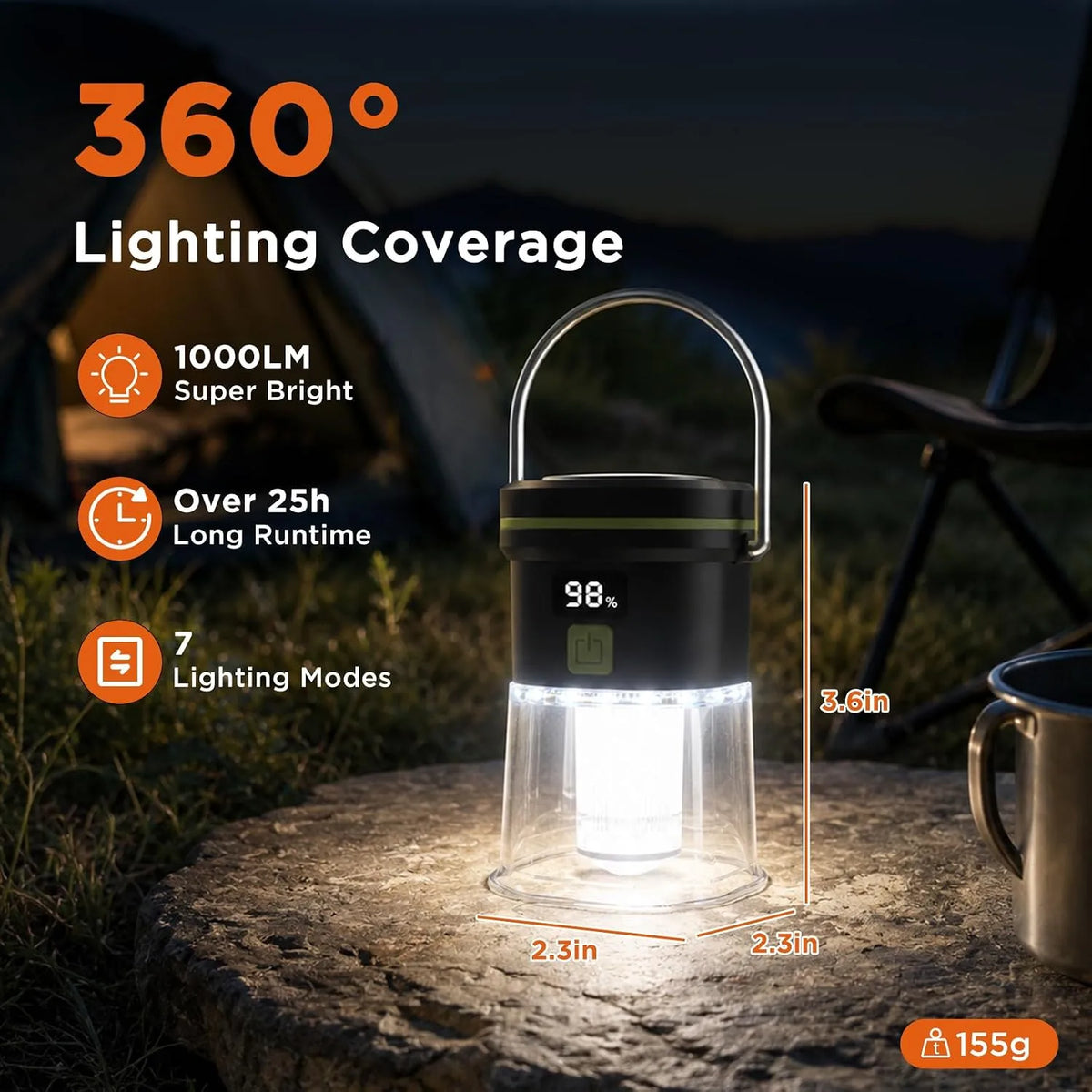 Rechargeable Camping Lantern