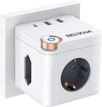 Beizkna 6-in-1 Steckdosenwürfel mit USB-C & USB-A