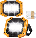 Edasion 30W LED Arbeitsleuchte mit Akku, 2000 lm