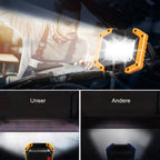 Edasion 30W LED Arbeitsleuchte mit Akku, 2000 lm