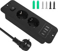 Darbony Einbausteckdose mit USB-C PD & 4 Steckdosen