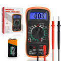 RICOKEY Digital Multimeter mit LCD-Anzeige & Batterietester