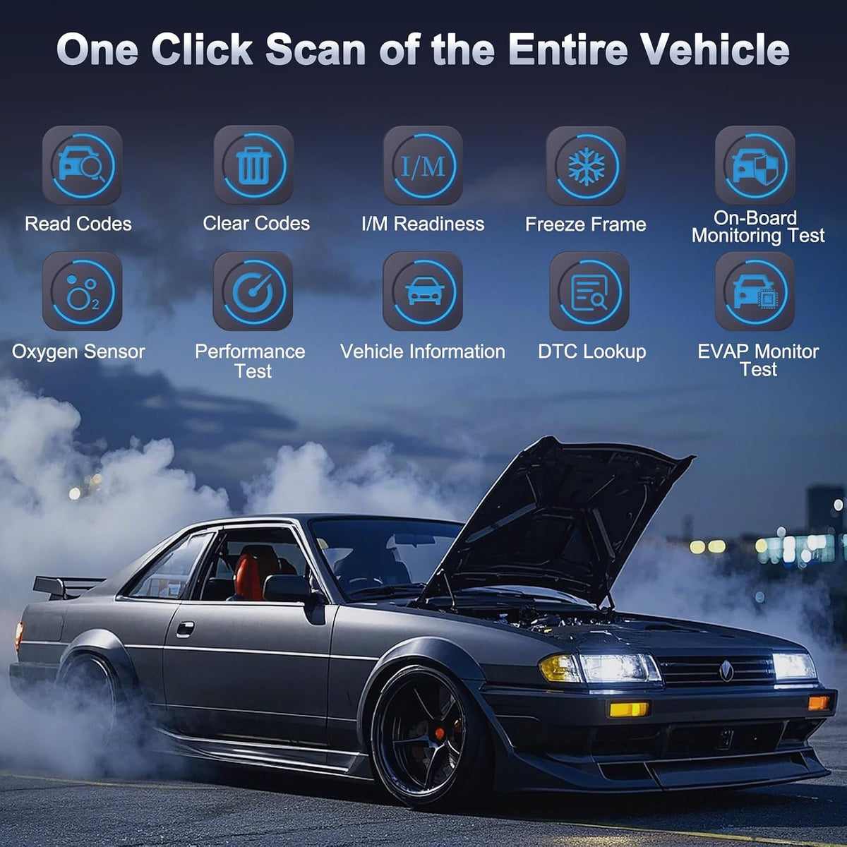RICOKEY OBD2 Bluetooth 5.4 Diagnoseadapter für Auto