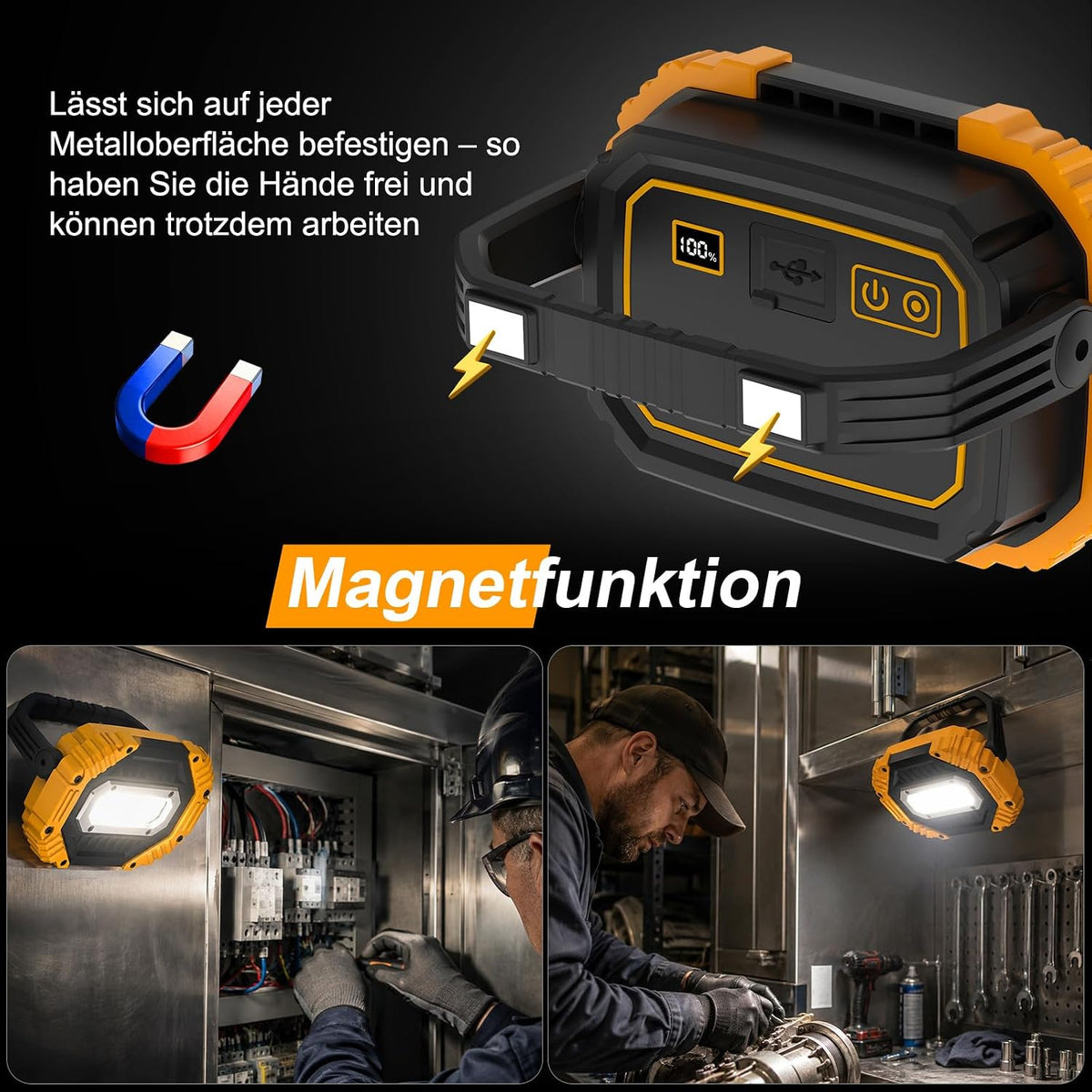 Darbony 30W LED Arbeitsleuchten 2er-Set, 2000 lm