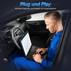 RICOKEY OBD2 Bluetooth Diagnoseadapter für Android & Windows