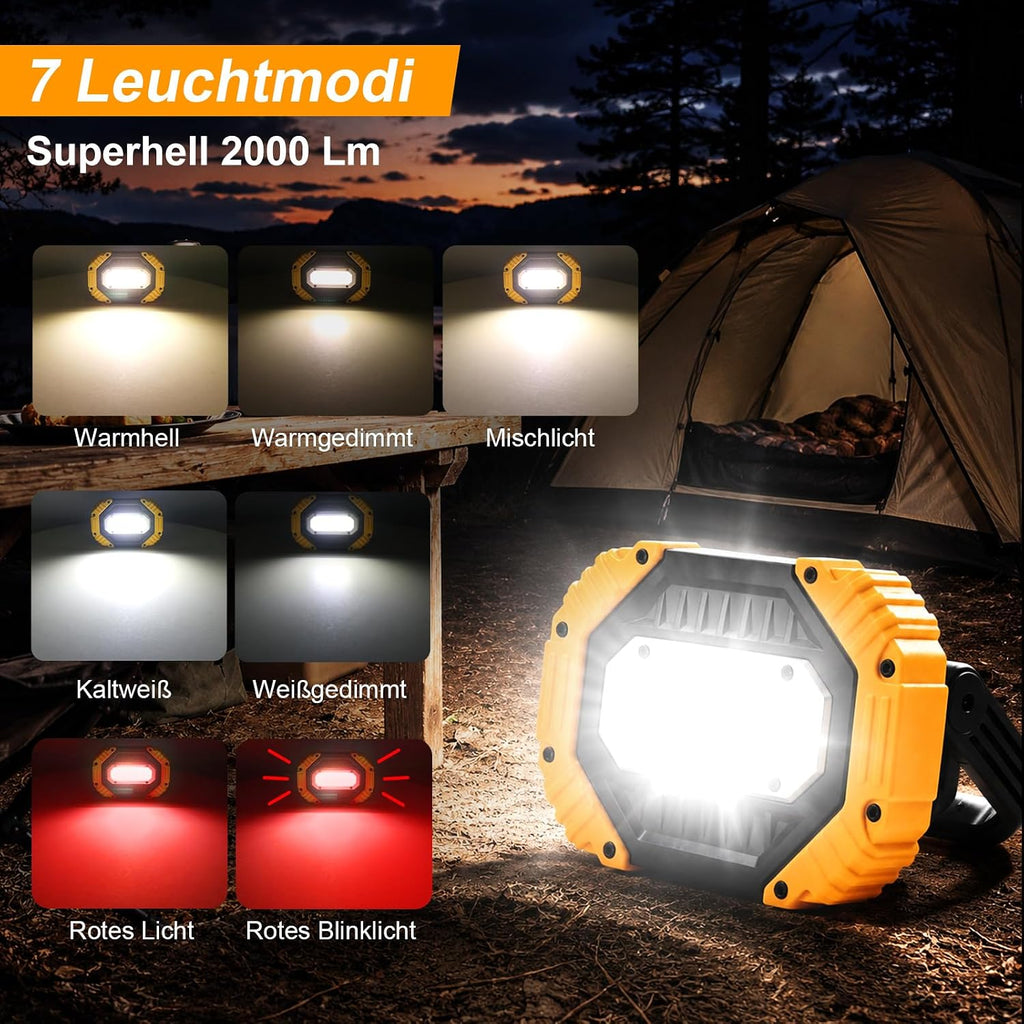 Darbony 30W LED Arbeitsleuchten 2er-Set, 2000 lm