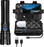 Edasion LED-Taschenlampe 50000 Lumen, USB-C, IP67
