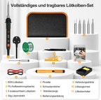Beizkna 80W Lötkolben Set mit LED-Temperaturanzeige & Schnellaufheizung