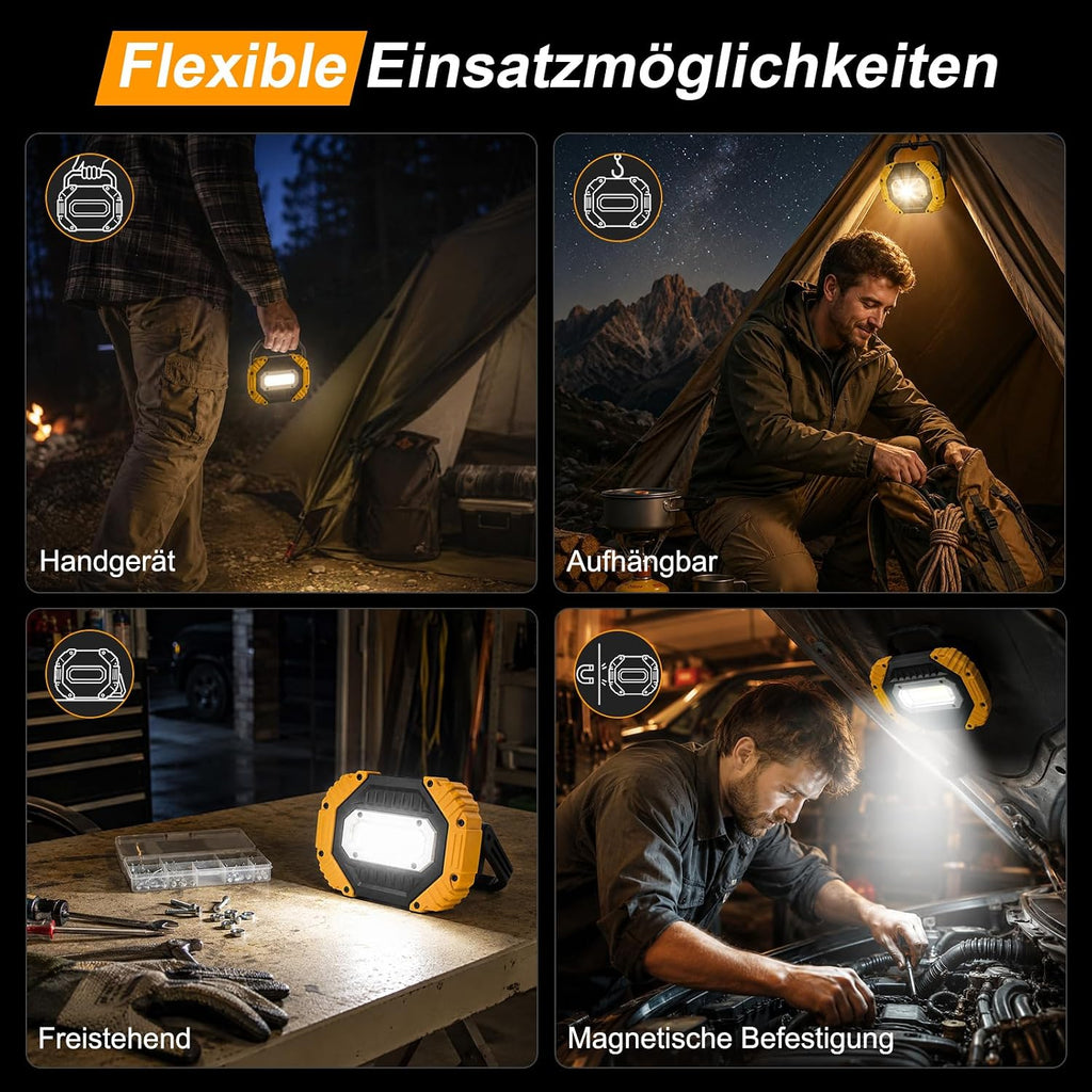 Darbony 30W LED Arbeitsleuchten 2er-Set, 2000 lm