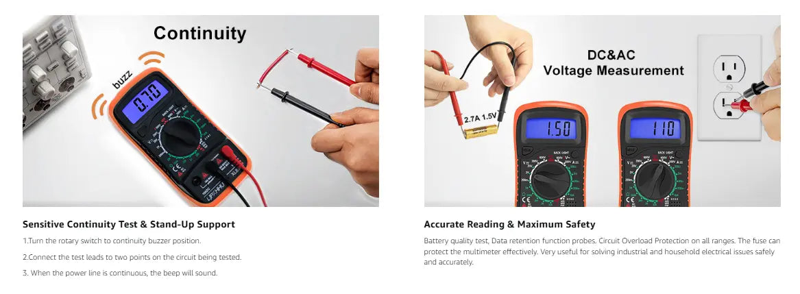 Versatile Digital Multimeter- Best for beginners