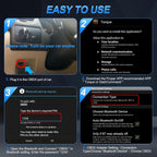OBD2 Bluetooth Car Scanner with iOS Android Diagnostic Tool