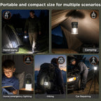 LED Camping Lantern Rechargeable Super Bright 1000LM Portable Battery Light