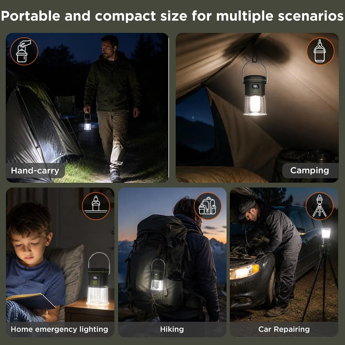 Rechargeable Camping Lantern