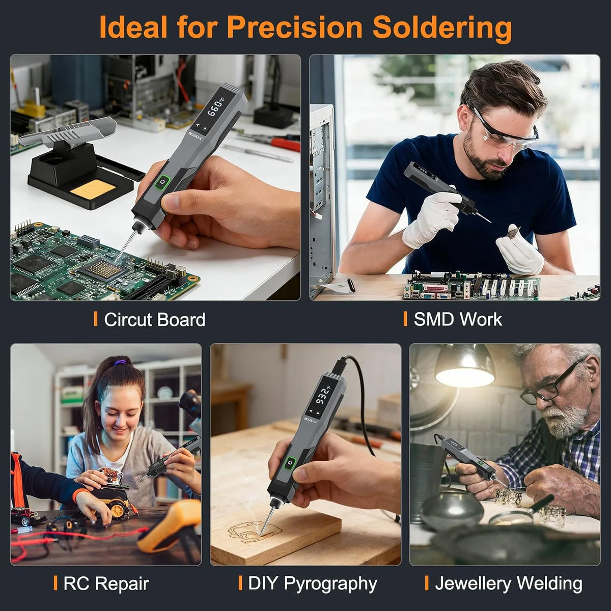 Cordless Soldering Iron Kit