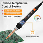 80W LCD Soldering Iron Kit