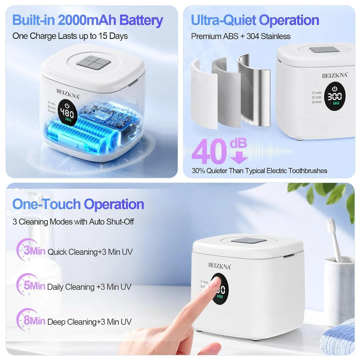 Ultrasonic Retainer Cleaner