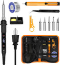 80W Adjustable Temperature Soldering Iron Kit