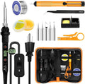 80W LCD Adjustable Temperature Soldering Iron Kit