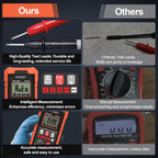 4000 Counts True RMS Digital Multimeter with Auto-Ranging & NCV