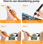 80W Adjustable Temperature Soldering Iron Kit